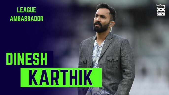 Dinesh Karthik Becomes First Indian Cricketer to Play in SA20